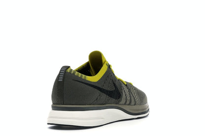 Nike Flyknit Trainer Cargo Khaki Bright Citron