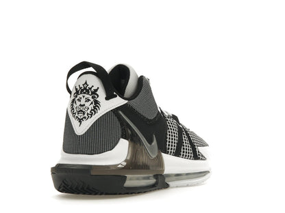 Nike LeBron Witness 7 White Black Metallic Silver