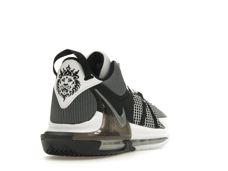 Nike LeBron Witness 7 White Black Metallic Silver