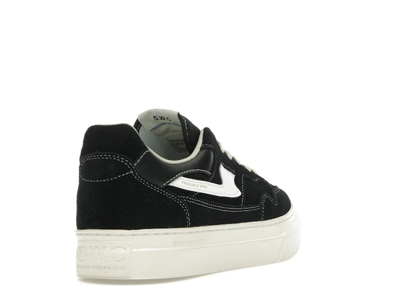 Stepney Workers Club Pearl S-Strike Suede Black White