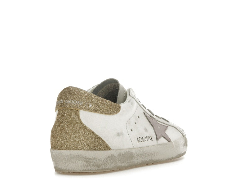 Golden Goose Superstar White Lilac Platinum (Women's)