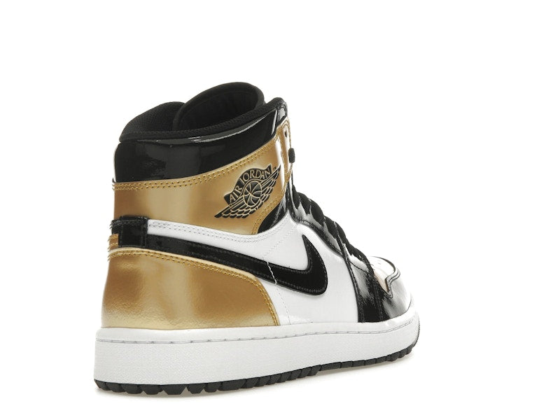 Jordan 1 Retro High Golf Patent Gold Toe