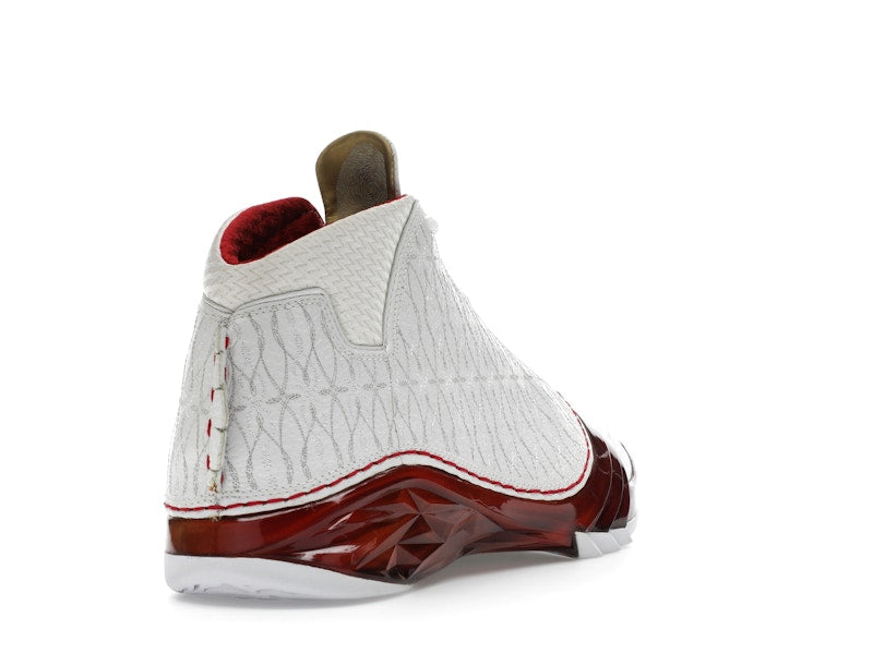 Jordan 23 White Varsity Red