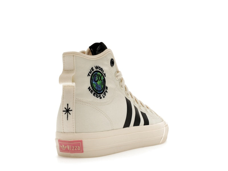 adidas Nizza Hi RF André Saraiva The World Needs Love Cream