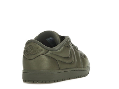 Jordan 1 Low Method of Make Satin Medium Olive (Women's)