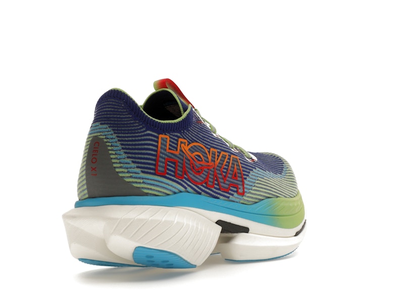Hoka One One Cielo X1 Evening Sky Lettuce