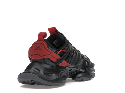 adidas XLG Runner Deluxe Black Gold Metallic Red