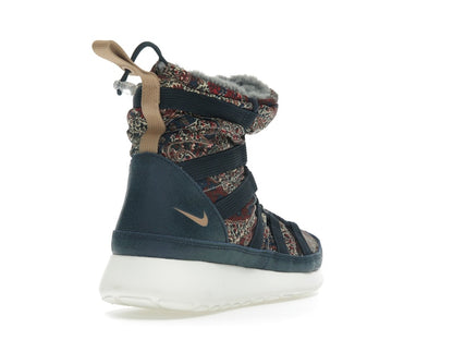Nike Roshe Run Hi Sneakerboot QS Liberty of London Armory Navy (Women's)