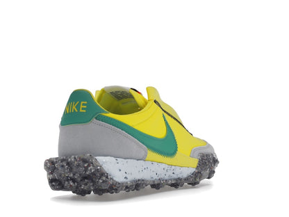 Nike Waffle Racer Crater Yellow Strike Roma Green (Women's)