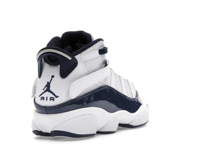 Jordan 6 Rings White Midnight Navy