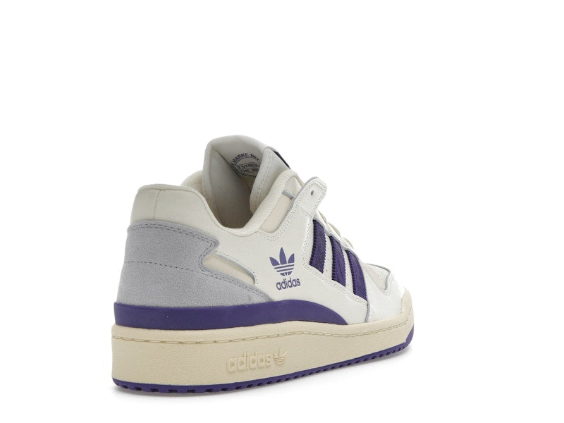 adidas Forum Low CL Cream White Collegiate Purple Warm Vanilla