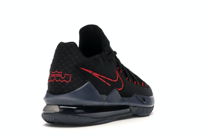 Nike LeBron 17 Low Black Red Dark Grey