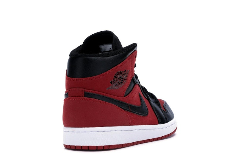 Jordan 1 Mid Gym Red Black