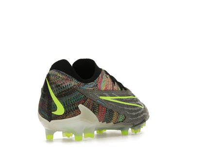 Nike Gripknit Phantom GX Elite Fusion FG Black White Blue Glow Volt