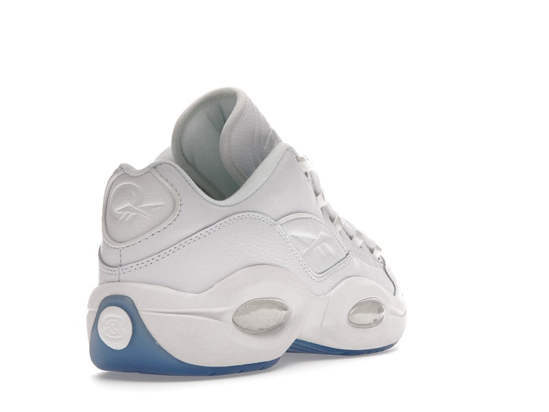 Reebok Question Low White Clear Blue Sole