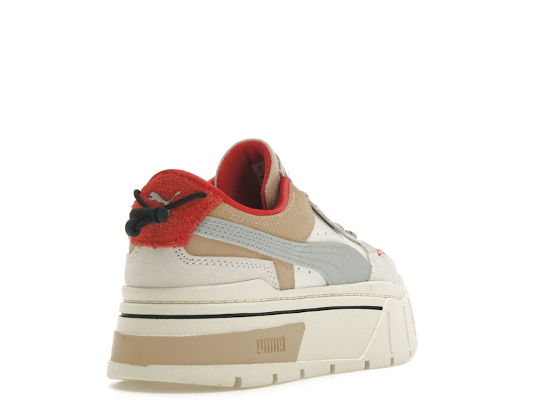 Puma Mayze Stack Retro Grade Vaporous Grey Red