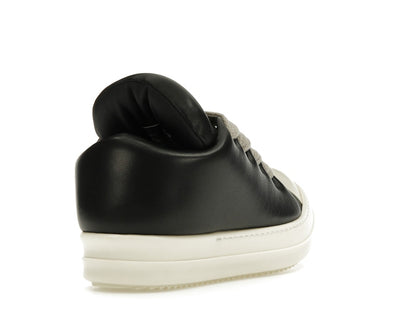 Rick Owens Jumbo Lace Padded Sneaks Low Black Milk