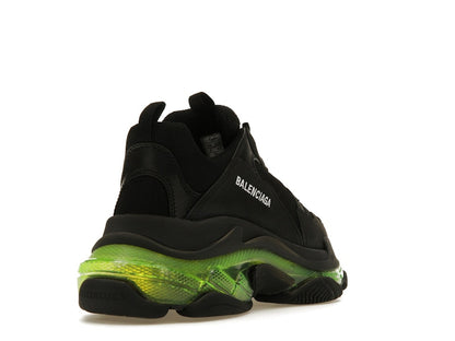 Balenciaga Triple S Black Yellow Fluo