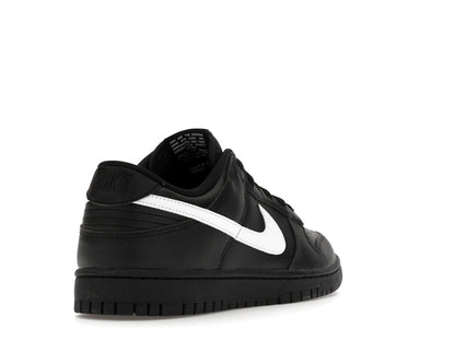 Nike Dunk Low Black White Swoosh