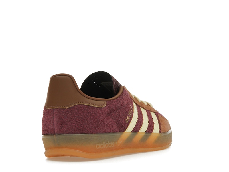 adidas Gazelle Indoor Maroon Almost Yellow