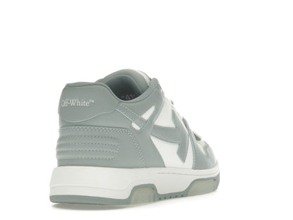 OFF-WHITE Out Of Office OOO Low Tops White Grey