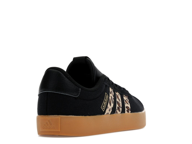 adidas VL Court 3.0 Black Leopard (Women's)