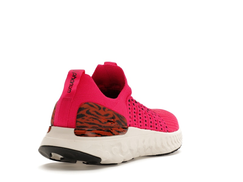 Nike React Phantom Run Flyknit 2 Pink Prime Zebra (Women's)