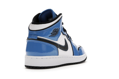 Jordan 1 Mid Signal Blue (GS)