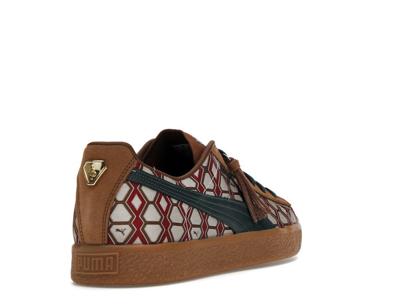 Puma Clyde Tassle Dapper Dan Frair Brown