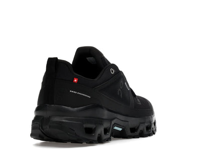 On Running Cloudrock Low Waterproof All Black