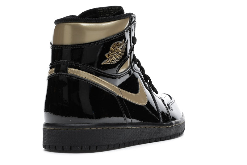 Jordan 1 Retro High Black Metallic Gold (2020)