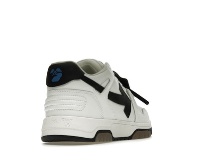 OFF-WHITE Out Of Office OOO 30 MM Low Tops Black White Blue