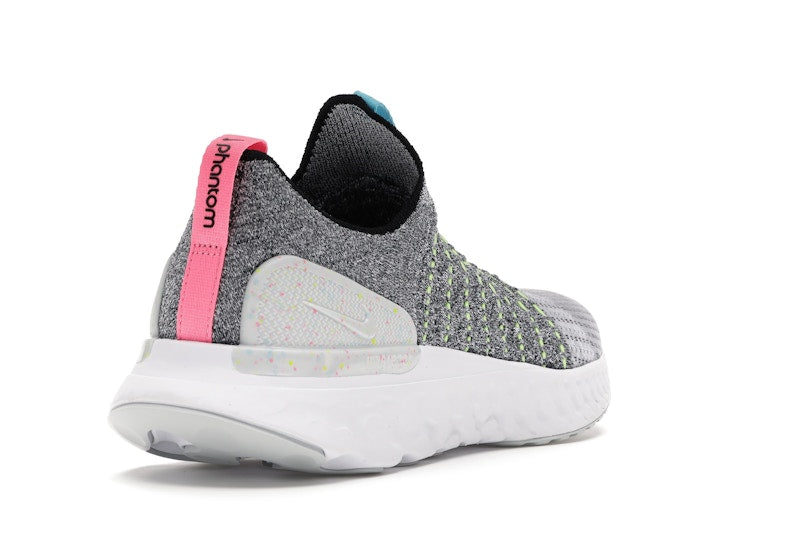 Nike React Phantom Run Flyknit 2 Flash Crimson Baltic Blue