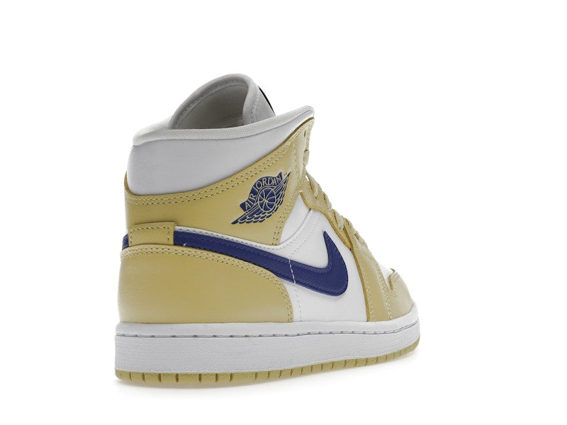 Jordan 1 Mid Lemon Wash Lapis (Women's)