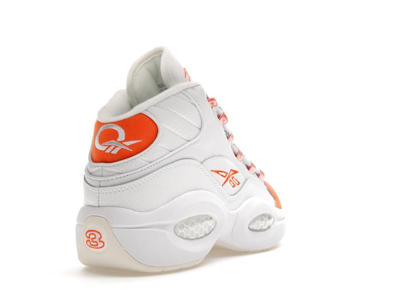 Reebok Question Mid Orange Toe