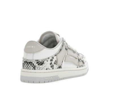 AMIRI Skel Top Low Snake Alabaster