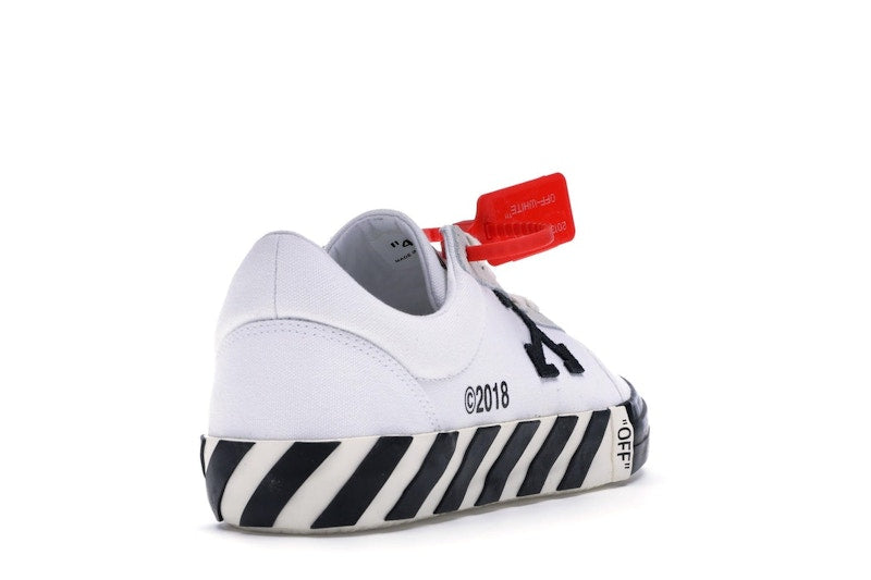 OFF-WHITE Vulc Low White (Updated Stripes)