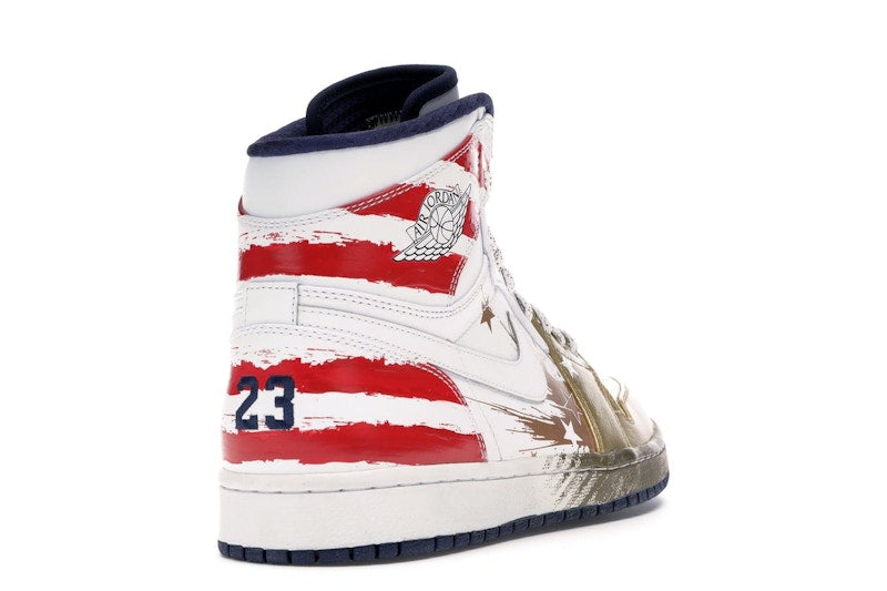 Jordan 1 Retro Dave White Wings For the Future Gold