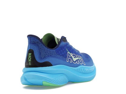 Hoka One One Mach 6 Virtual Blue Bellwether Blue