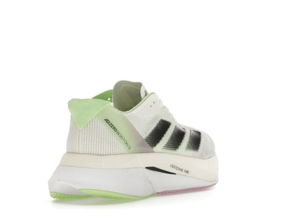 adidas Adizero Boston 12 Cloud White Core Black Green Spark