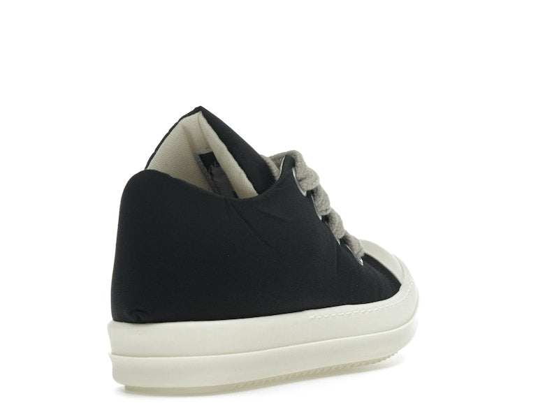 Rick Owens DRKSHDW Hollywood Jumbo Lace Puffer Low Black Milk