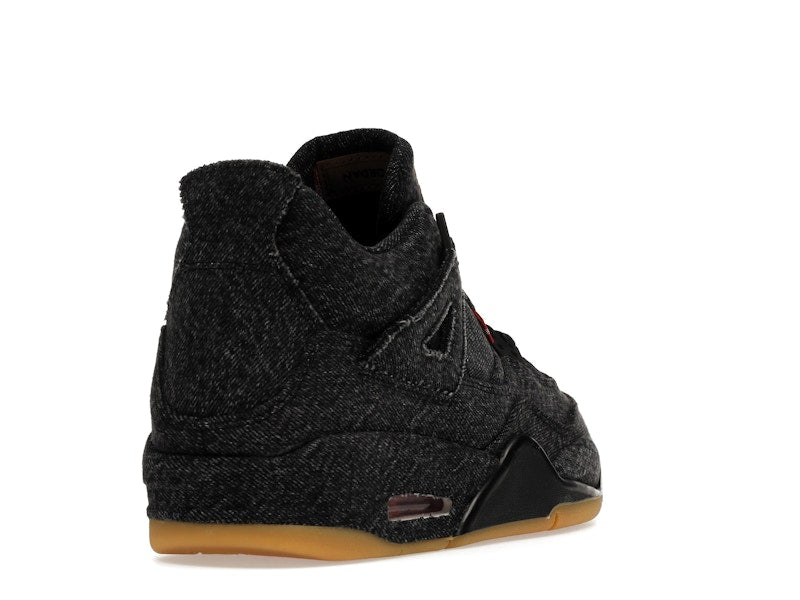 Jordan 4 Retro Levi's Black (GS) (Levi's Tag)