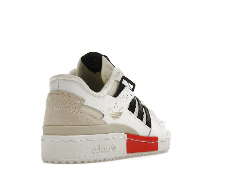 adidas Forum Exhibit Low White Vivid Red