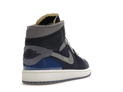 Jordan 1 Mid SE Craft Obsidian French Blue Ashen Slate White