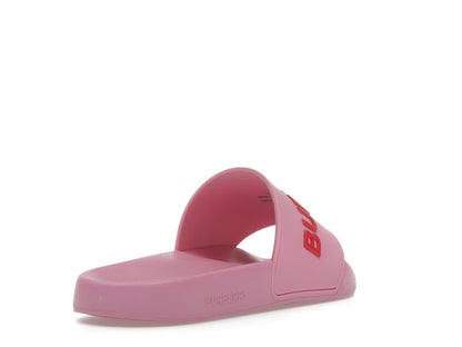 Burberry Embossed Logo Slides Bubblegum Pink (Women's)