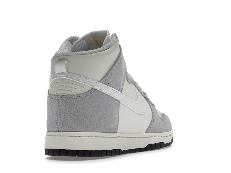 Nike Dunk High Retro Sail Pure Platinum Black White