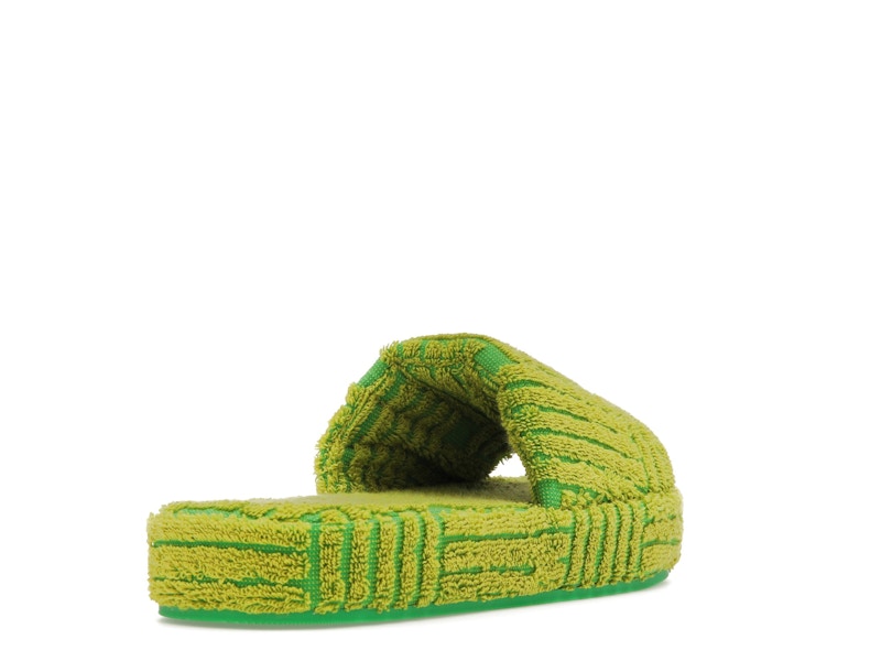 Bottega Veneta Resort Geometric Sandal Parakeet Kiwi