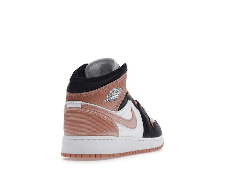 Jordan 1 Mid Light Madder Root (GS)