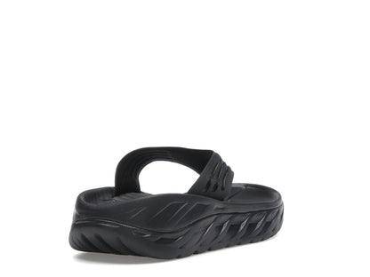 Hoka One One Ora Recovery Flip Black Dark Gull Grey