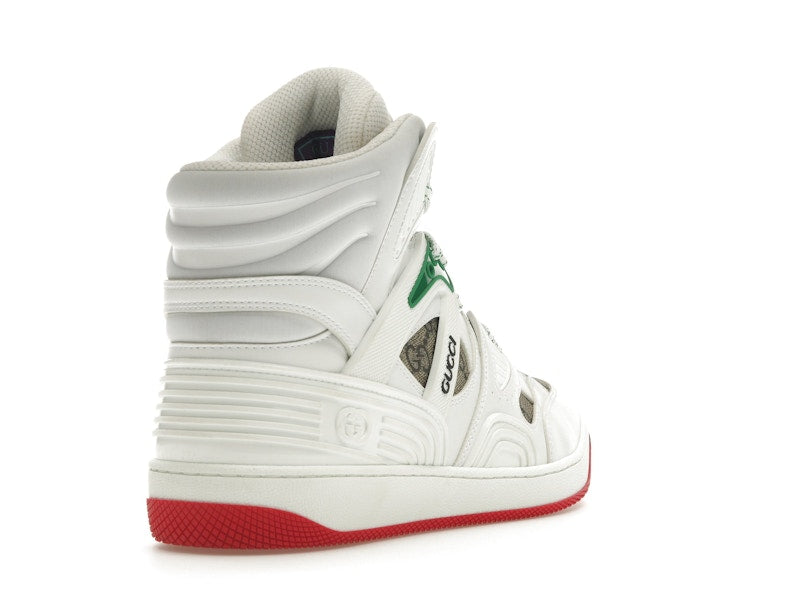 Gucci Basket White Demetra Red (Women's)